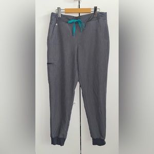 Figs Zamora Graphite Jogger Scrub Pants Size Medium